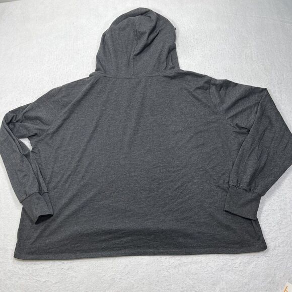 Rainforest Cafe Women's XXL Orlando Cropped Lightweight Hoodie Sloth Sweatshirt - Picture 10 of 12